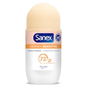 Desodorante roll-on dermo sensitive 72h Sanex 50 ml