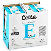 Leche entera Celta pack 6 x 1 L