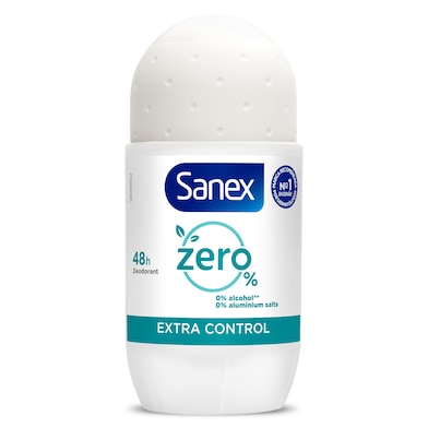 Desodorante roll-on zero Sanex 50 ml-0 Desodorante roll-on zero Sanex 50 ml-0