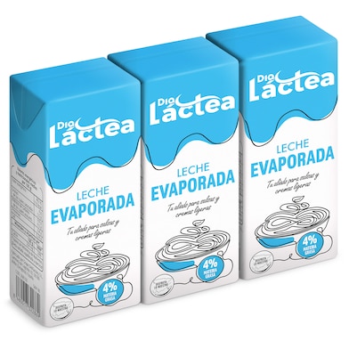 Leche evaporada Dia Láctea 3 x 200 ml-0 Leche evaporada Dia Láctea 3 x 200 ml-0