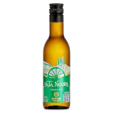 Vino blanco verdejo DO Rueda Pata negra 20 cl-0
