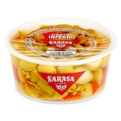 Cóctel de encurtidos inferno Sarasa 180 g