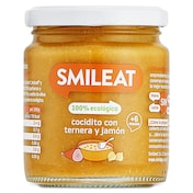 Puré de cocido con ternera y jamón Smileat 230 g