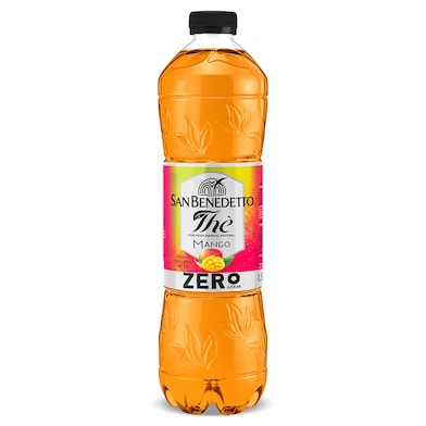 Refresco de té con mango zero San Benedetto 1.5 L-0 Refresco de té con mango zero San Benedetto 1.5 L-0