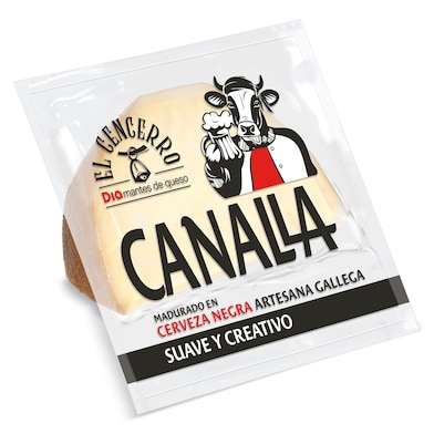 Queso de vaca Canalla Dia El Cencerro 200 g-0 Queso de vaca Canalla Dia El Cencerro 200 g-0