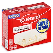 Bizcocho sabor chocolate blanco Cuétara 112 g