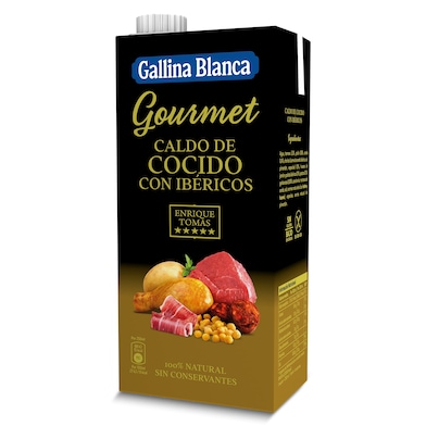 Caldo gourmet de cocido Gallina Blanca 1 L-0