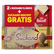 Suchard clásico pack 2 uds + Suchard Biscoff