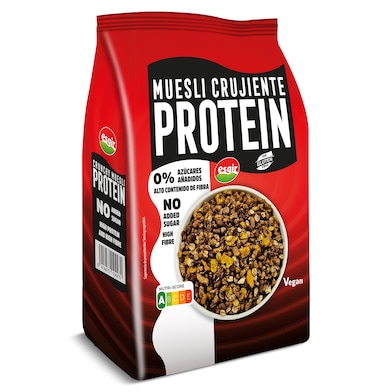 Muesli crujiente alto en proteínas sin gluten Esgir 300 g-0