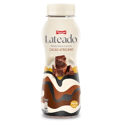 Bebida láctea de cacao africano Pascual botella 230 ml-0 Bebida láctea de cacao africano Pascual botella 230 ml-0
