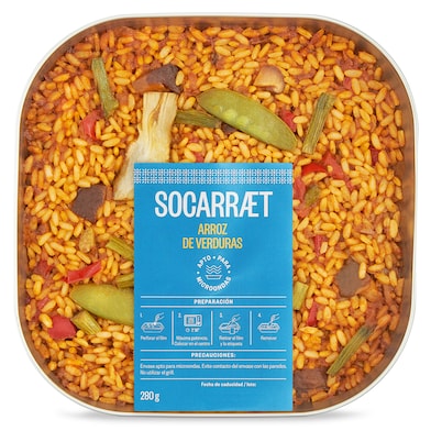 Arroz cocido con verduras Socarraet 280 g-0