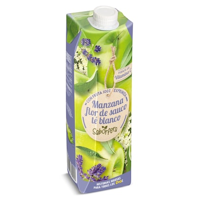 Zumo de manzana y té blanco Dia Saborfera 1 L-0