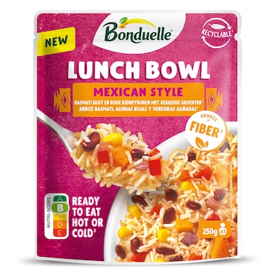 Lunch bowl estilo mexicano Bonduelle 250 g-0 Lunch bowl estilo mexicano Bonduelle 250 g-0