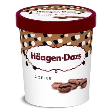 Tarrina de helado de café Haagen Dazs 400 g-0