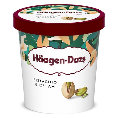 Tarrina de helado crema y pistacho Haagen Dazs 400 g-0 Tarrina de helado crema y pistacho Haagen Dazs 400 g-0