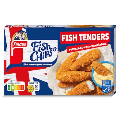 Palitos de pescado fich tenders MSC Findus 256 g-0 Palitos de pescado fich tenders MSC Findus 256 g-0