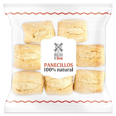 Panecillos 8 unidades El Molino de Dia 360 g-0