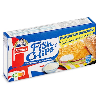Burger de pescado MSC Findus 270 g-0 Burger de pescado MSC Findus 270 g-0