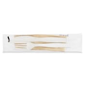 Set de tenedor, cuchillo y servilleta Betik 1 unidad