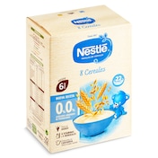 Papilla de 8 cereales doble 0% Nestlé 330 g