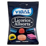 Golosinas surtidas licorice allsorts Vidal 90 g