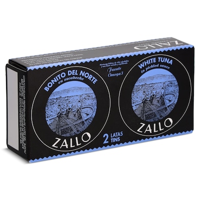 Bonito del norte en escabeche Zallo 2 x 52 g-0 Bonito del norte en escabeche Zallo 2 x 52 g-0