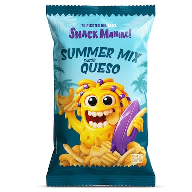 Summer mix sabor queso Dia Snack Maniac 85 g-0