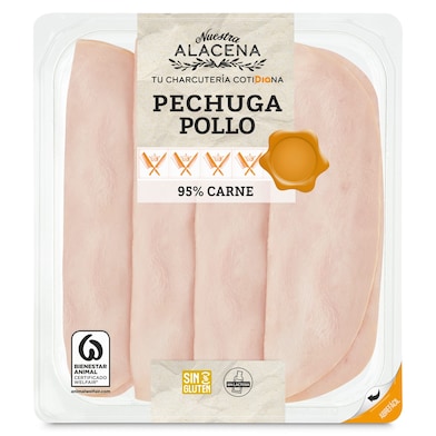 Pechuga de pollo 95% Dia Nuestra Alacena 120 g-0