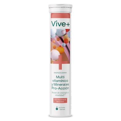 Comprimidos efervescentes multivitaminicos Vive+ 20 unidades-0 Comprimidos efervescentes multivitaminicos Vive+ 20 unidades-0