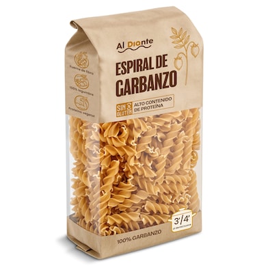 Espirales 100% de garbanzo Dia Al Diante 250 g-0 Espirales 100% de garbanzo Dia Al Diante 250 g-0
