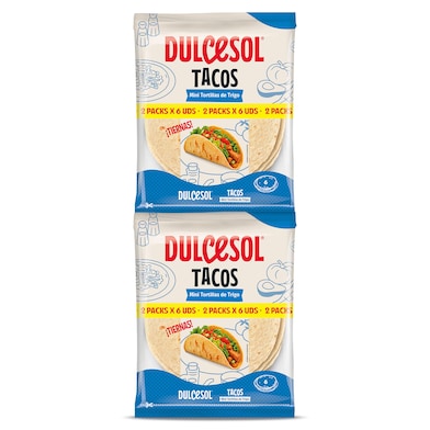 Mini tortillas de trigo Dulcesol 300 g-0 Mini tortillas de trigo Dulcesol 300 g-0