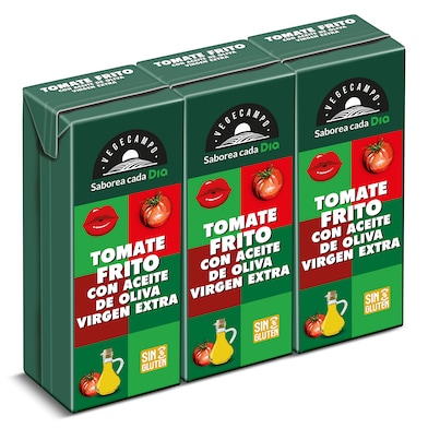 Tomate frito con aceite de oliva Dia Vegecampo 3 x 215 g-0