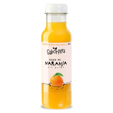 Zumo de naranja 100% exprimido sin pulpa Dia Saborfera 330 ml-0
