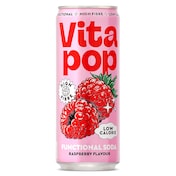 Refresco de frambuesa Vitapop 330 ml