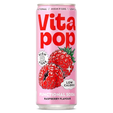 Refresco de frambuesa Vitapop 330 ml-0