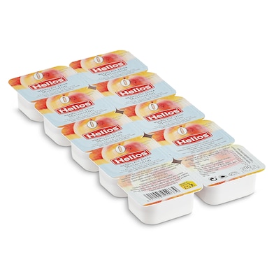 Mermelada de melocotón 0% azúcares añadidos Helios pack 10 x 25 g-0 Mermelada de melocotón 0% azúcares añadidos Helios pack 10 x 25 g-0