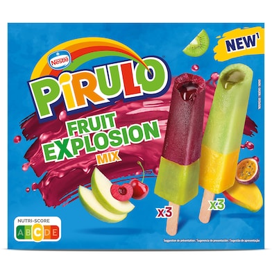 Pirulo fruit explosion mix Nestlé 6 x 45 g-0 Pirulo fruit explosion mix Nestlé 6 x 45 g-0