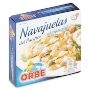 Navajuelas del Pacífico al natural Orbe 63 g 