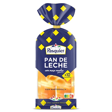 Pan de leche Brioche Pasquier 350 g-0