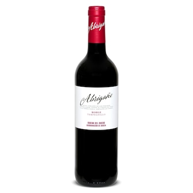 Vino tinto roble D.O. Ribera del Duero Abrigaño 75 cl-0 Vino tinto roble D.O. Ribera del Duero Abrigaño 75 cl-0