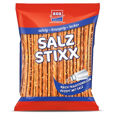 Palitos pretzel con sal Xox 250 g-0 Palitos pretzel con sal Xox 250 g-0