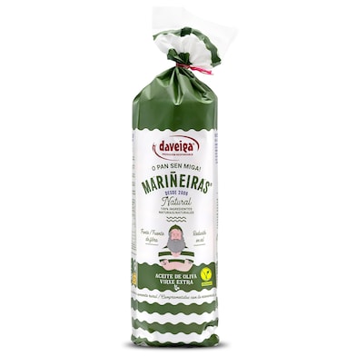 Tostas de pan mariñeiras con aceite de oliva Daveiga 200 g-0 Tostas de pan mariñeiras con aceite de oliva Daveiga 200 g-0