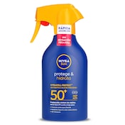 Protector solar en spray protege & hidrata SPF 50+ Nivea 250 ml