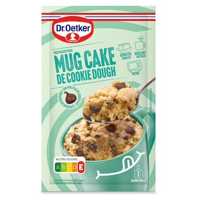 Preparado de bizcocho de cookie dough instantáneo Dr. Oetker 80 g-0