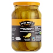 Pepinillos agrigulces en rodajas Hugo Reitzel 270 g