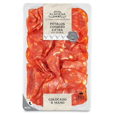 Pétalos de chorizo extra 50% duroc Dia Nuestra Alacena 80 g-0 Pétalos de chorizo extra 50% duroc Dia Nuestra Alacena 80 g-0