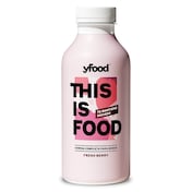 Batido sustitutivo frutos rojos Yfood 500 ml