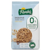 Digestive avena choco 0% azúcares añadidos Florbu 245 g