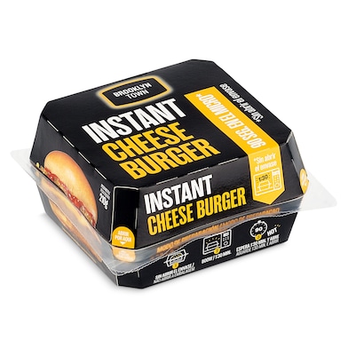 Hamburguesa con queso Brooklyng town 210 g-0 Hamburguesa con queso Brooklyng town 210 g-0