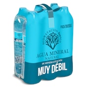 Agua mineral muy débil Dia pack 6 x 1.5 L